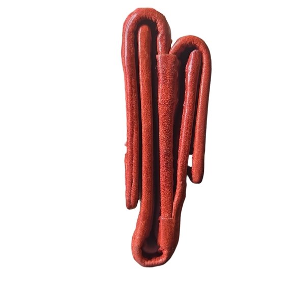 Coach Red Tattersal Wallet - Picture 3 of 7